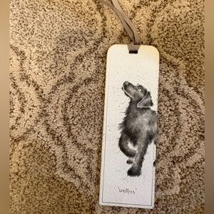 Dog Print Bookmark